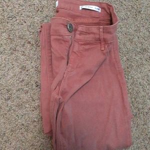 Salmon jeans
